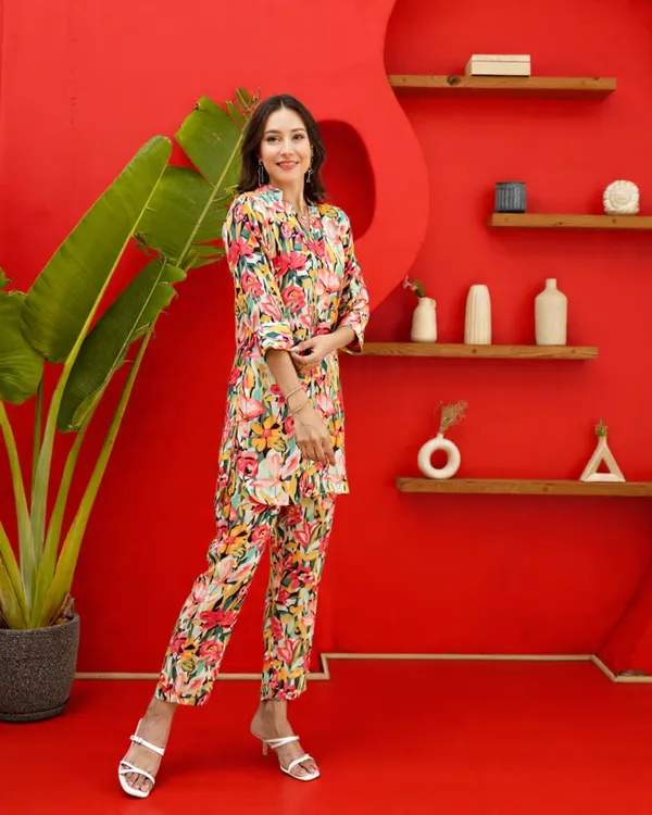 Floral_Rayon_Slub_Co-Ord_Set_For_Women