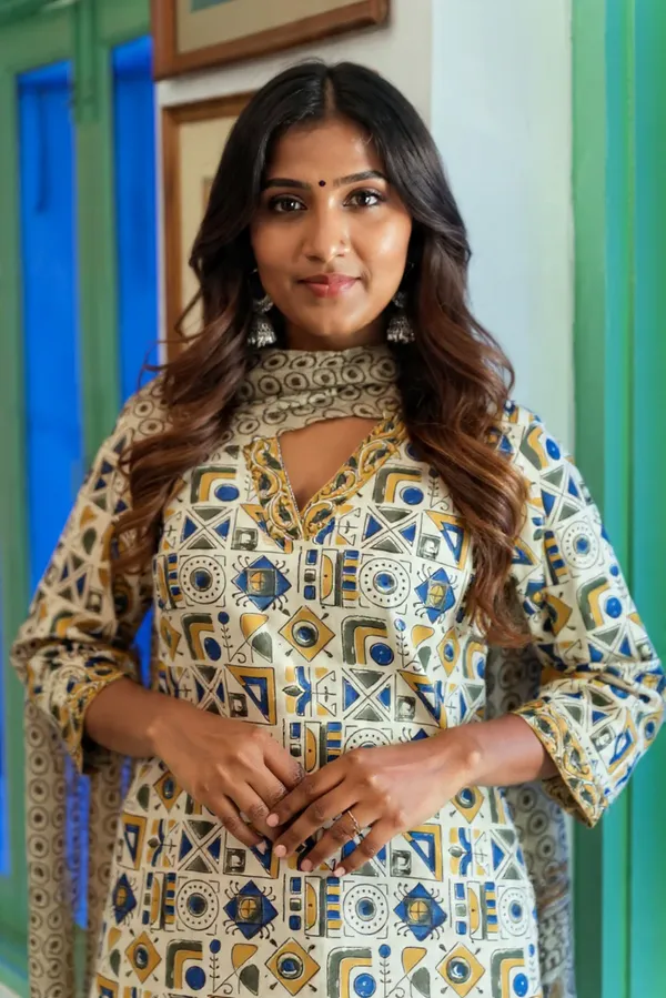 Rayon_Slub_&_Dupatta_Kotachex_Kurta_Set_For_Women