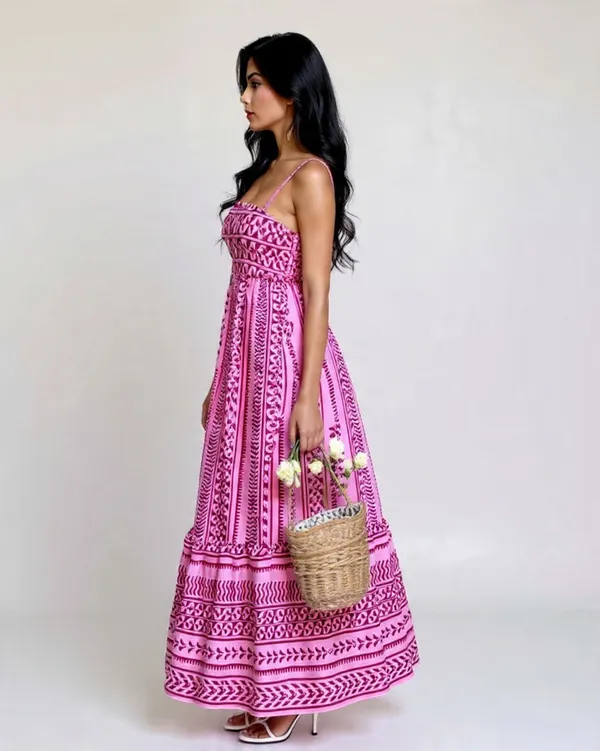 Pink_Rayon_Slub_Bold_Print_Party_Maxi_Dress_For_Women