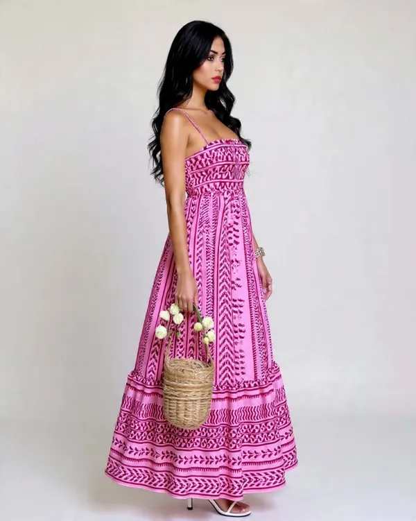Pink_Rayon_Slub_Bold_Print_Party_Maxi_Dress_For_Women