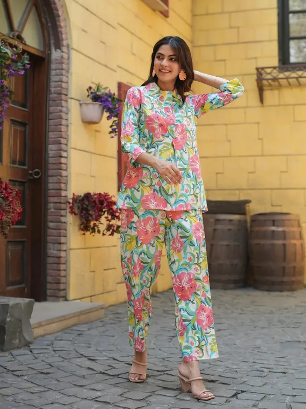 Floral_Rayon_Slub_Co-Ord_Set_For_Women