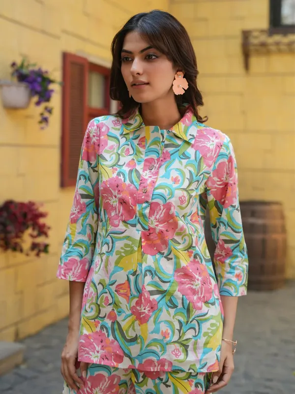 Floral_Rayon_Slub_Co-Ord_Set_For_Women