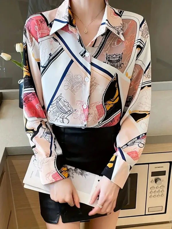Rayon_Korean_Casual_Women_Shirt_For_Women