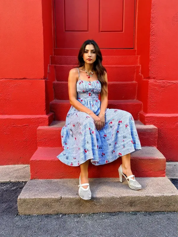 Blue_Rayon_Slub_Maxi_Dress_For_Women