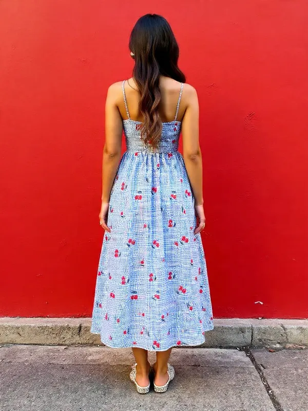 Blue_Rayon_Slub_Maxi_Dress_For_Women