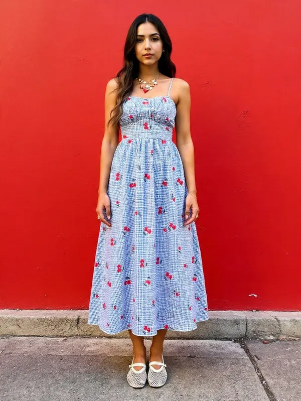 Blue_Rayon_Slub_Maxi_Dress_For_Women