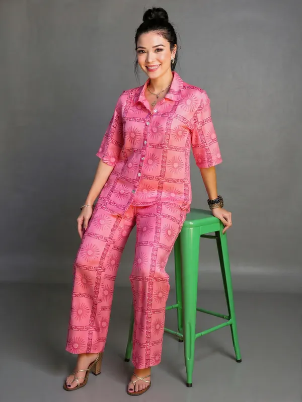 Pink_Rayon_Slub_Co-Ord_Set_For_Women