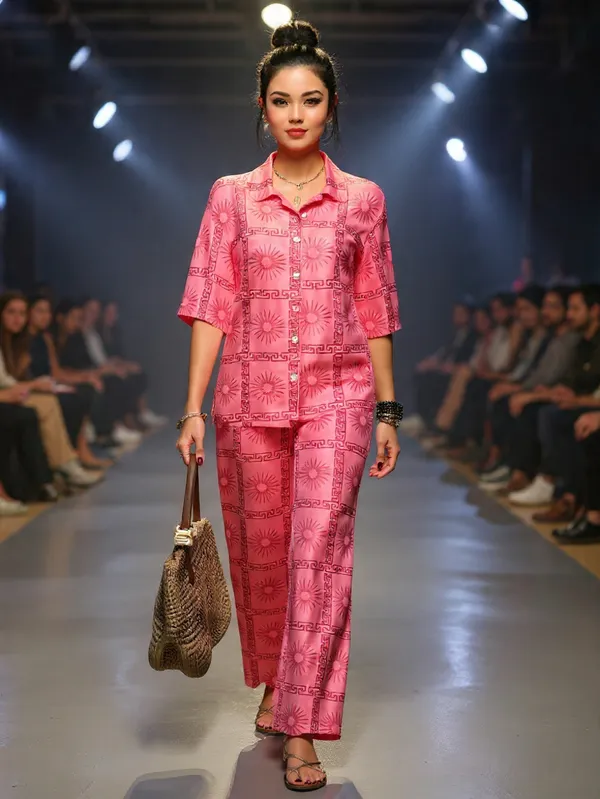 Pink_Rayon_Slub_Co-Ord_Set_For_Women