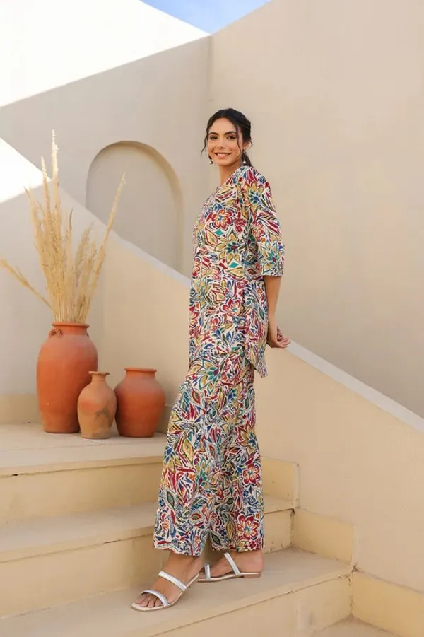 Rayon_Slub_Casual_Printed_Co-Ord_Outfit_For_Women