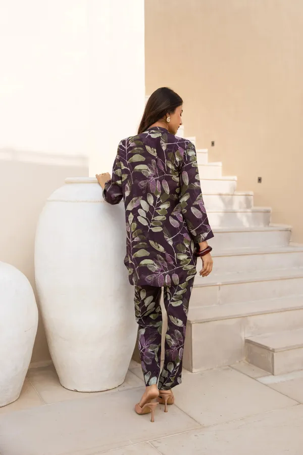 Purple_Rayon_Slub_Designer_Everyday_Co-Ord_Outfit_For_Women