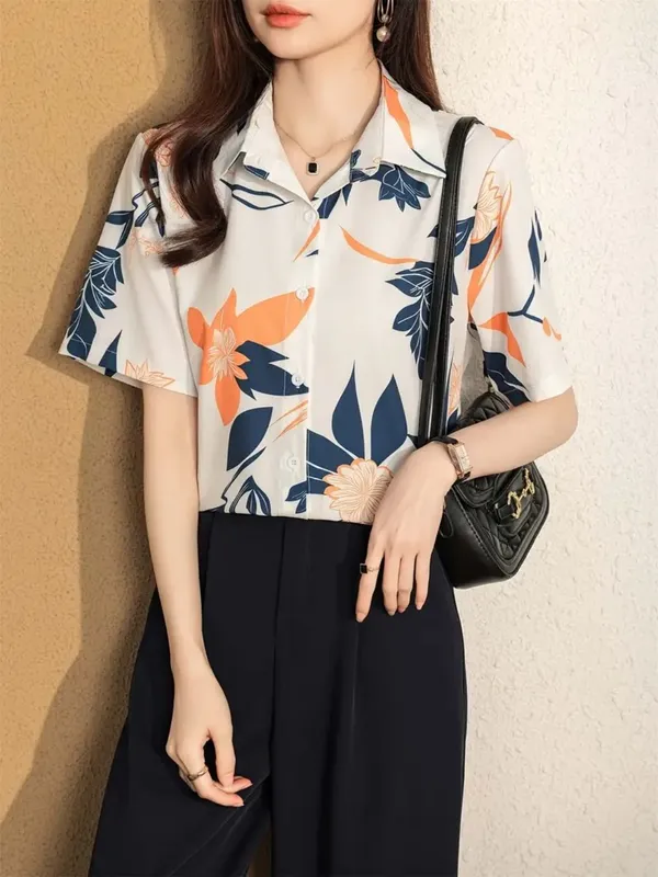 Rayon_Korean_Casual_Street_Shirt_For_Women
