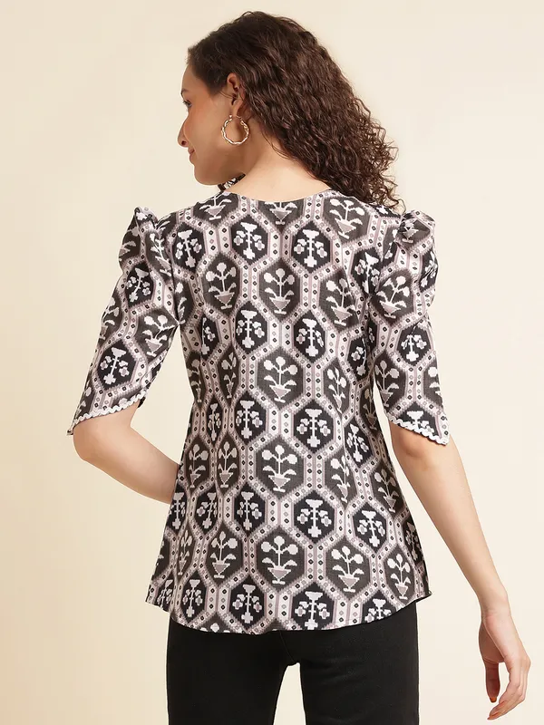 Brown_Rayon_Slub_Casual_Daily_Wear_Top_For_Women