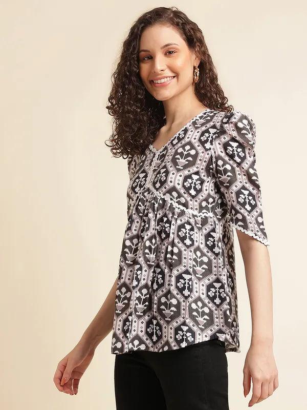 Brown_Rayon_Slub_Casual_Daily_Wear_Top_For_Women