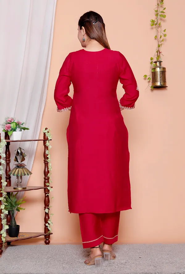 Womens_Red_Vertican_Embroiderey_Suit_Set