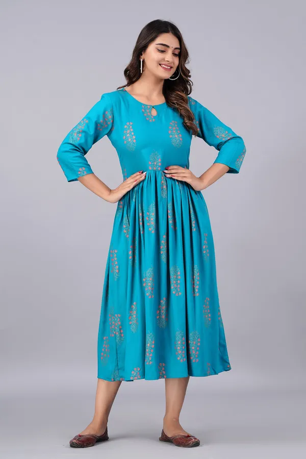 Rama_Blue_Printed_Anarkali_Kurta_For_Women