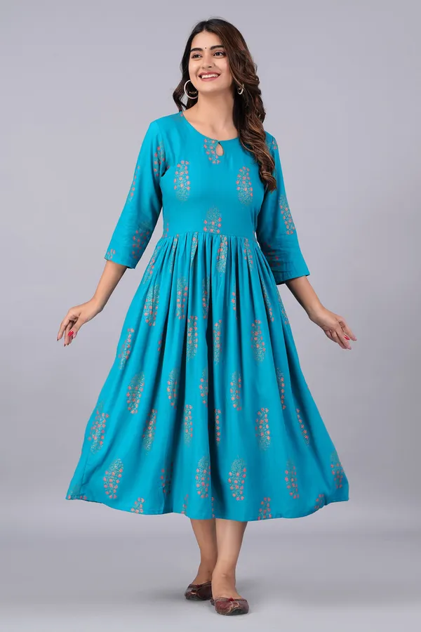 Rama_Blue_Printed_Anarkali_Kurta_For_Women