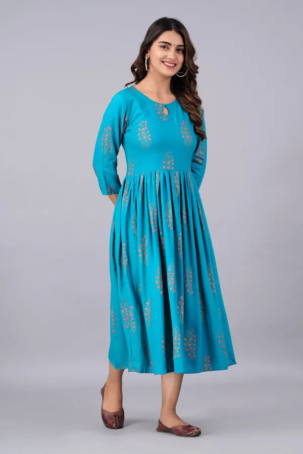 Rama_Blue_Printed_Anarkali_Kurta_For_Women