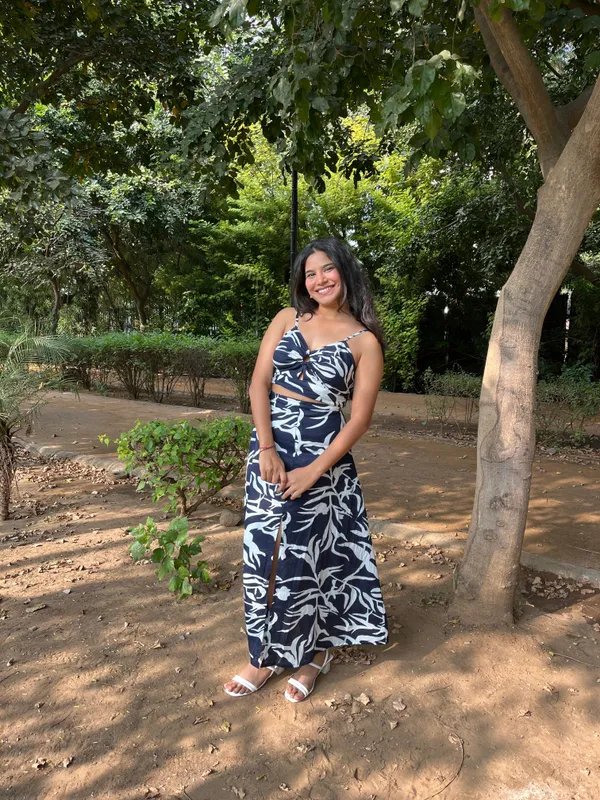 Navy_Blue_Printed_Navy_Co_Ord_Set_For_Women