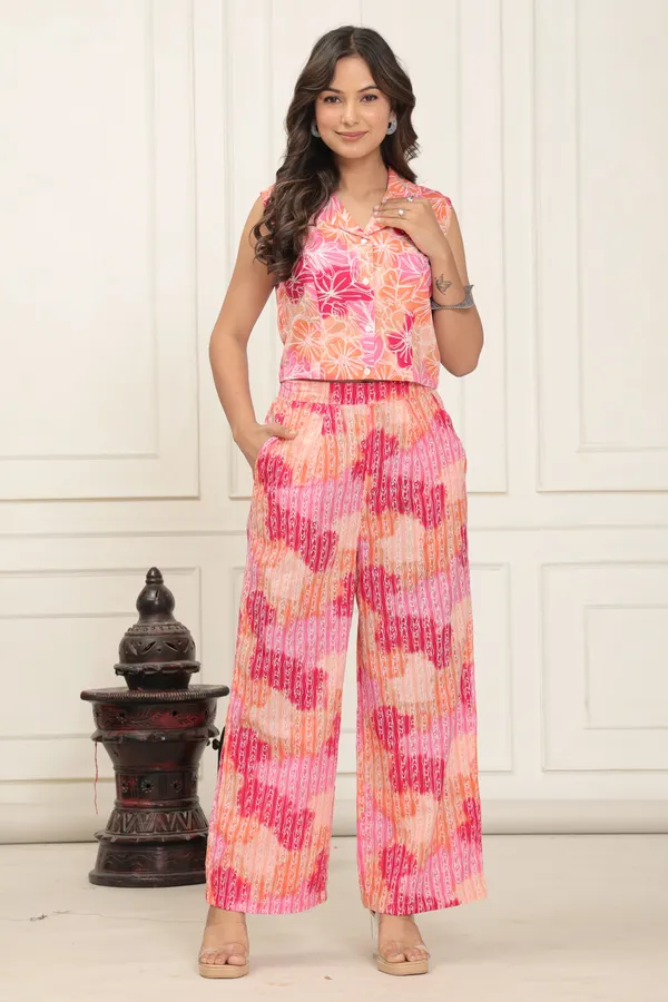 Pink_&_White_Oceana_Breeze_Tropical_Co_Ord_Set_For_Women