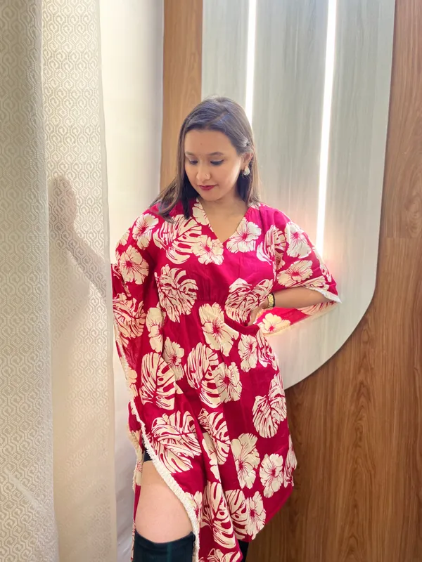 Pink_Blush_Botanica_Cotton_Printed_Kaftan_Dress_For_Women