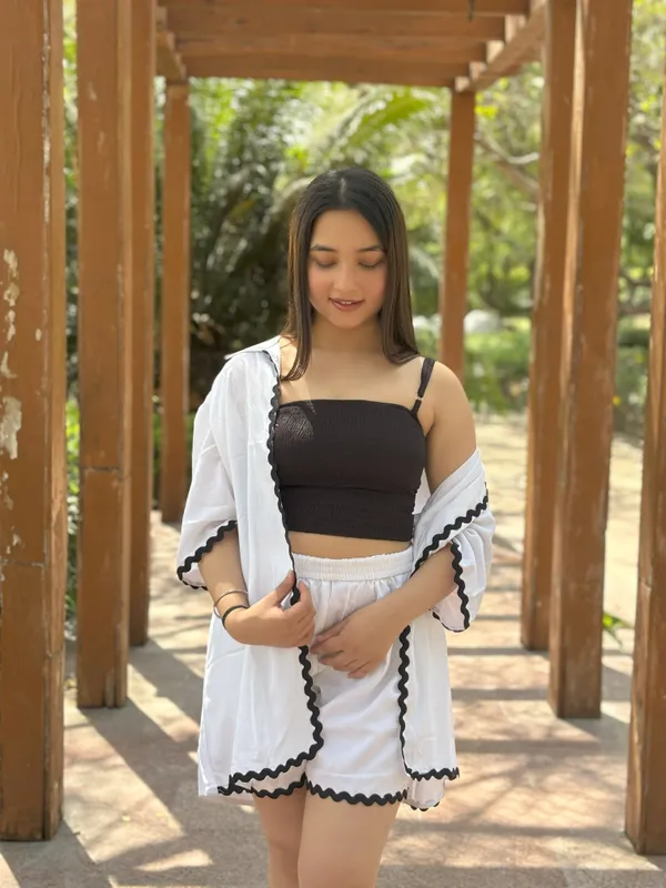 White_Breezy_Summer_Co_Ord_Set_Chic_Lightweight_For_Women