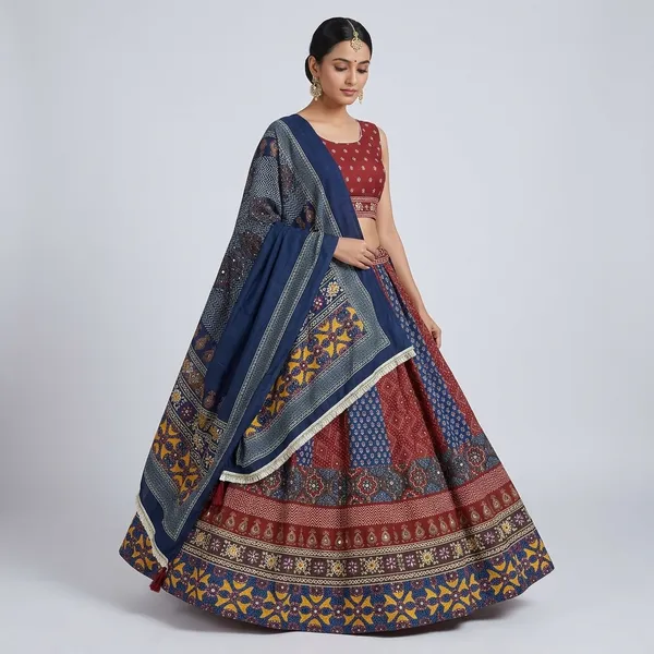 Multicolor_Cotton_Chaniya_Choli_For_Women