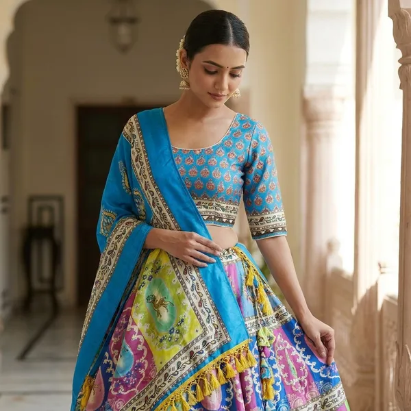 Multicolor_Cotton_Chaniya_Choli_For_Women
