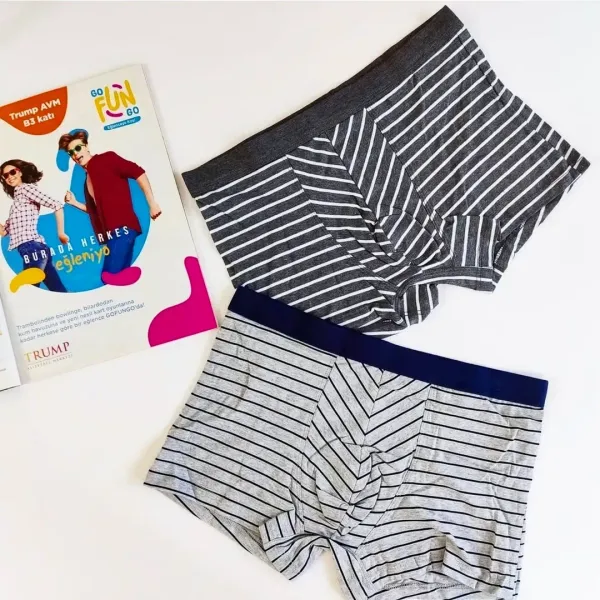 Comfortable_Men's_(PACK_OF_4)__Custom_Sublimated_Printing_Boxer_Briefs_Breathable_Knitted_Underwear_with_Pattern