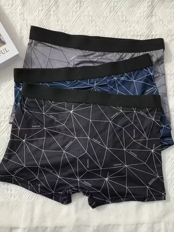 Men's__(Pack_of_3)_Illuminati_Micromodal_Regular_Fit_Solid_Antimicrobial_Trunks_with_No_Marks_Waistband