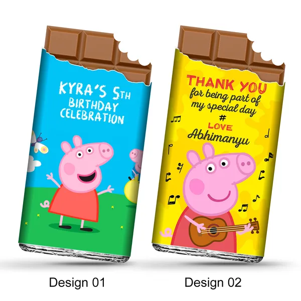 Birthday_Return_Gift_(12_Bars),_Peppa_Pig_Theme,_Personalised_/_Customized_Chocolate_Bars