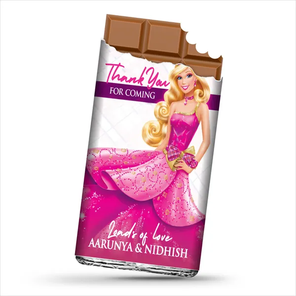 Birthday_Return_Gift,_Barbie_Theme_(12_Bars),_Personalised_/_Customized_Chocolate_Bars