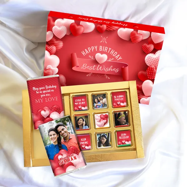 Birthday_Gift,_Personalised_/_Customized_Chocolate_Box_(9_Cubes+2_Bar)_(Red)