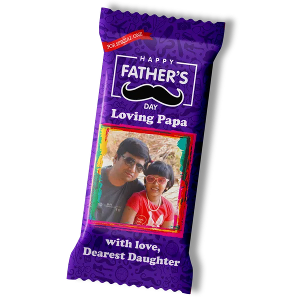 Father's_Day_Gift,_Personalised_Chocolate_Large_Bar_(100G)_(Purple)