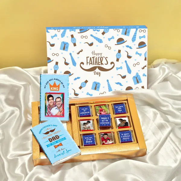 Father's_Day_Gift,_Personalised_/_Customized_Chocolate_Box_(2_Bars_+_9_Cubes)