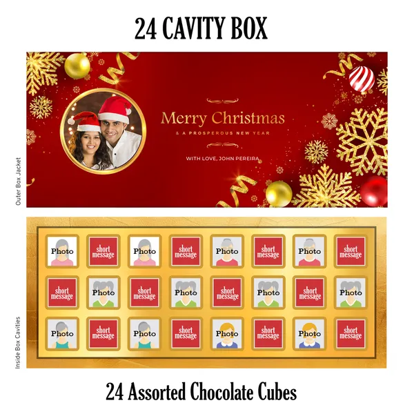 Christmas_Gift,_Personalised_/_Customized_Chocolate_Box_(24_Cubes)_(Maroon)