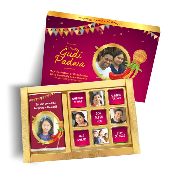 Gudi_Padwa_Gift,_Personalised_Assorted_Chocolate_Box_(1_Bar_+_9_Cubes)