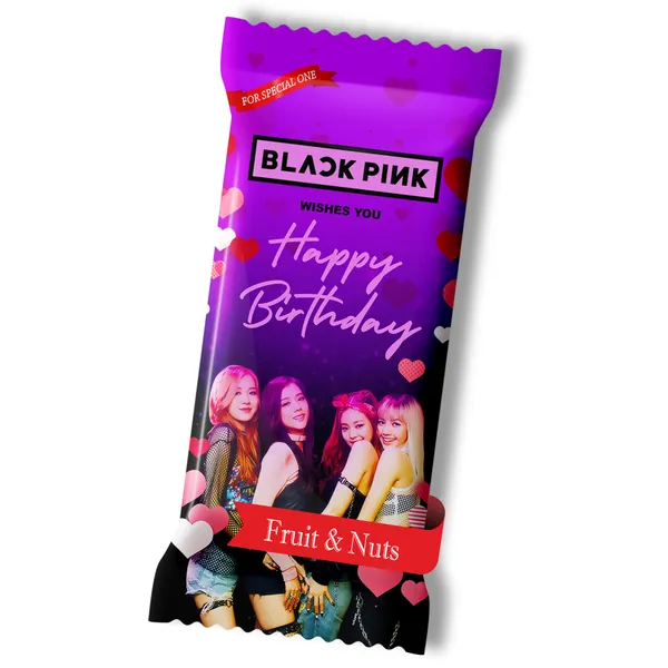 Blackpink_(K-Pop)_Birthday_Gift,_Chocolate_Large_Bar_(100G)_(Pink_Wrapper)