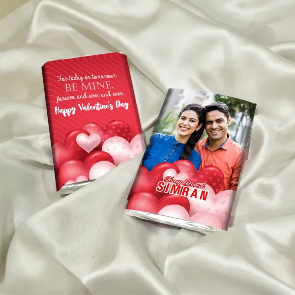 Valentine'S_Day_Gift,_Personalised_/_Customized_Chocolate_Box_(9_Cubes_+_2_Bars)_(Red)