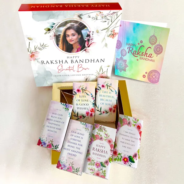 Raksha_Bandhan_Gift_Box_for_Sister_With_Lovely_Message_On_6_Bars_(6_Chocolate_Bars)