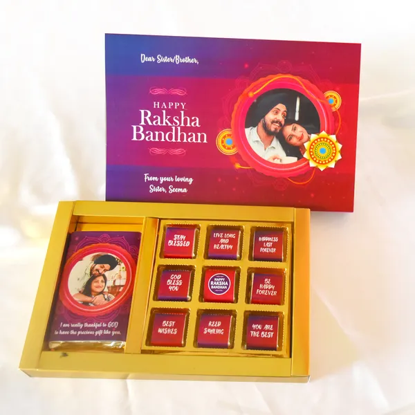 Raksha_Bandhan_Gift_Box_for_Sister,_Personalised_Assorted_Chocolate_Box_(1_Bar_+_9_Cubes)