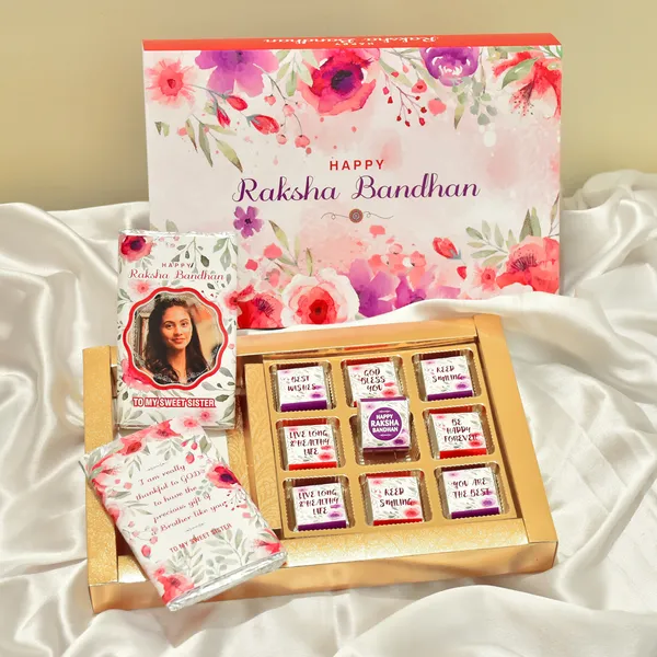 Raksha_Bandhan_Gift_Box_for_Sister,_Personalised_Assorted_Chocolate_Box_(2_Bars_+_9_Cubes)