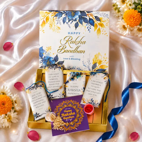 Raksha_Bandhan_Gift_for_Brother_-_4_Chocolate_Bars_with_beautiful_message_and_Greeting_Card_(Free_Rakhi_+_Kumkum_&_Chawal_Dibi)