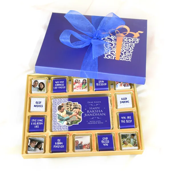 Raksha_bandhan_Gift_Box,_Personalised_Assorted_Chocolate_Box_(1_Bars_+_14_Cubes)