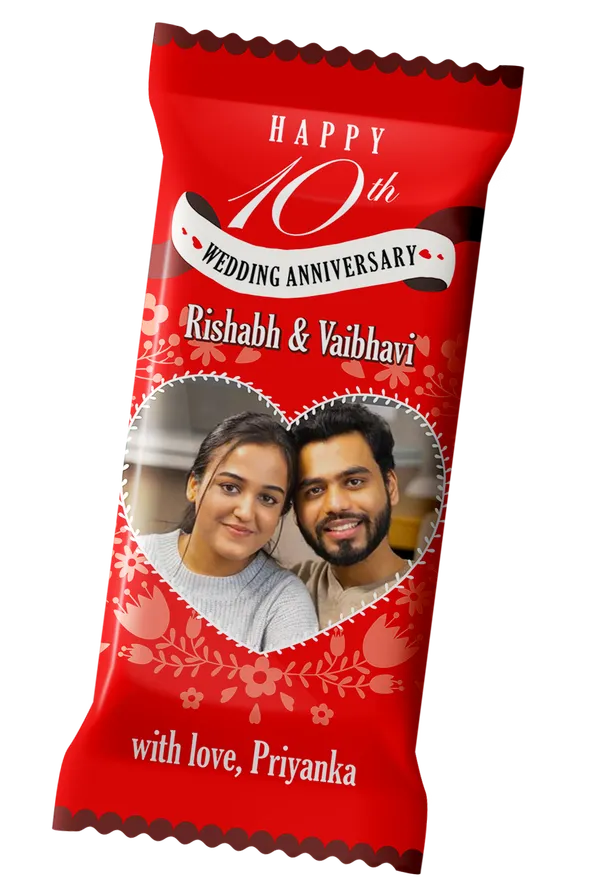 Wedding_Anniversary_Gift,_Personalised_Chocolate_Large_Bars_(100G)(Red)_|_Milk_Flavour
