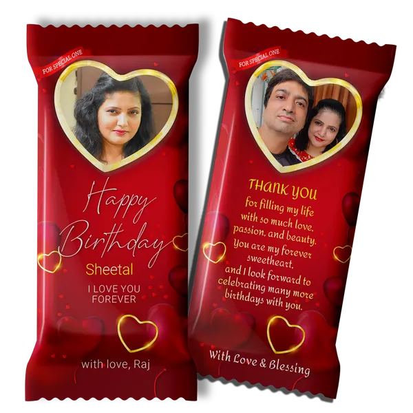 Birthday_Gift,_Personalised_/_Customized_Chocolate_Large_Bar_(100G)_Wrapped_In_An_Elegant_Red_With_Hearts_|_Milk_Flavour