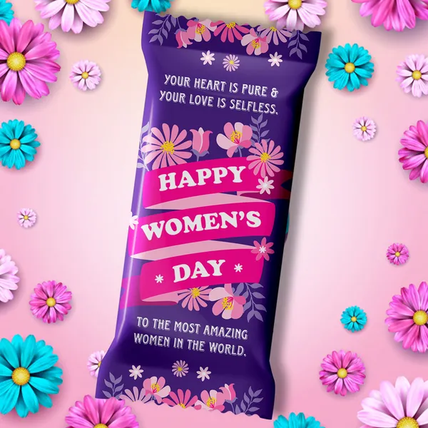 Women's_Day_Gift,_Chocolate_Large_Bar_(100G)_Purple_Wrapper_With_Sweet_Message