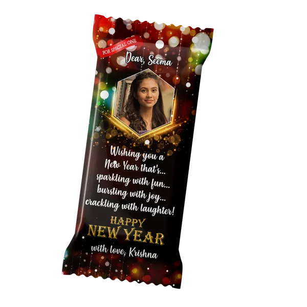 New_Year_Gift,_Personalised_/_Customized_Chocolate_Large_Bar_(100G)_With_Name,_Photo_And_Message_(Black)_|_Dark_Flavour