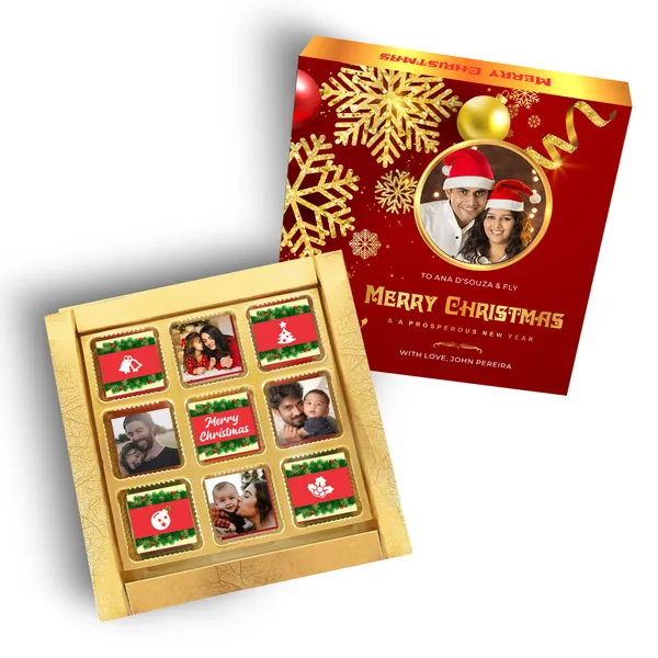 Christmas_Gift,_Personalised_/_Customized_Chocolate_Box_(9_Cubes)_(Maroon)