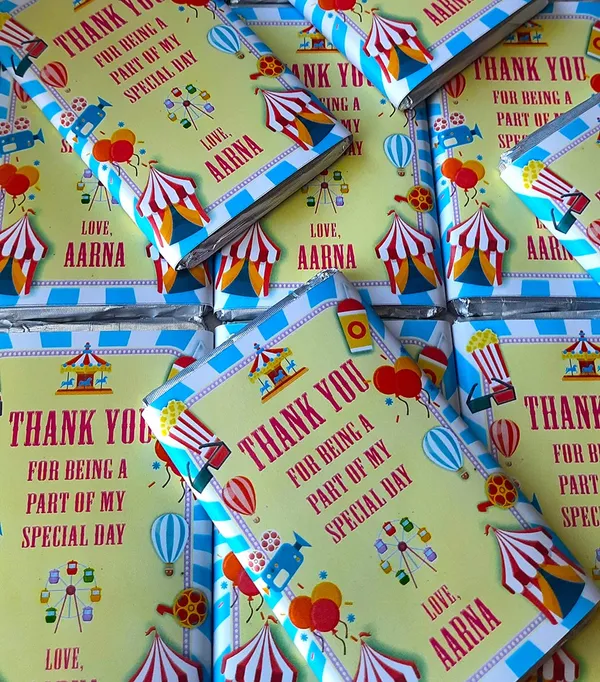 Birthday_Return_Gift,_Carnival_Theme_(12_Bars),_Personalised_/_Customized_Chocolate_Bars