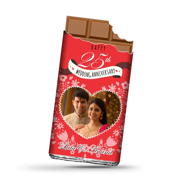 Wedding_Anniversary_Gift,_Personalised_Chocolate_Large_Bars_(100G)(Red)_|_Fruit_&_Nut_Flavour